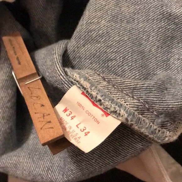 501 LEVIS BUTTONFLY JEANS VINTAGE - Picture 7 of 12